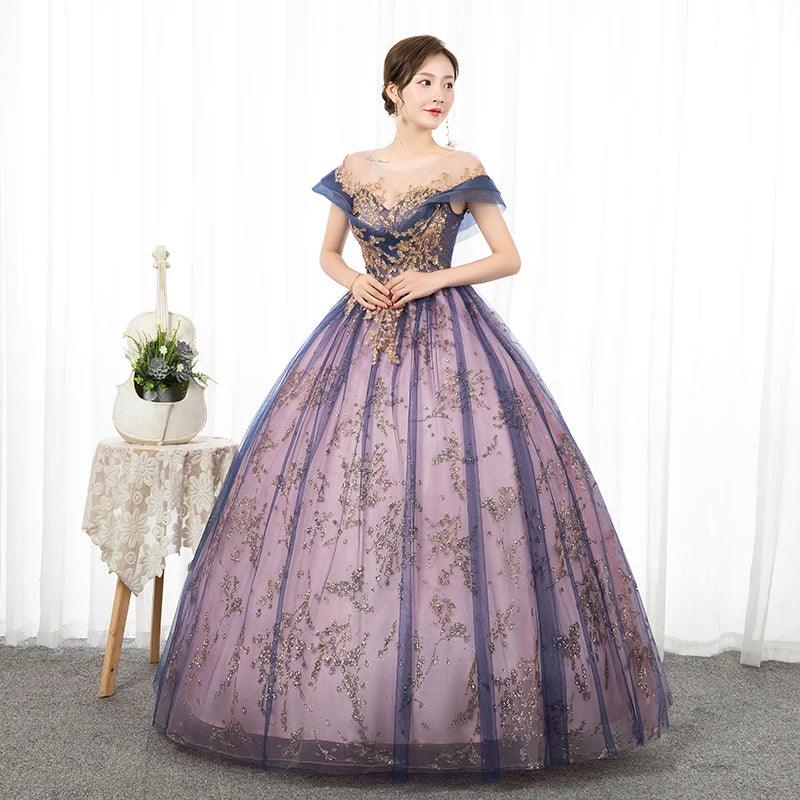 Quince Dress | Quinceanera Dress Luxury Party Prom Formal Dress Short Sleeve Floor-length Ball Gown Vintage Quinceanera Dresses Customized