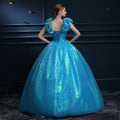 Quince Dress | Sky Blue Quinceanera Dresses Sweetheart Satin Quinceanera Plus Size Ball Gown Vestidos De Quinceaneras Customized