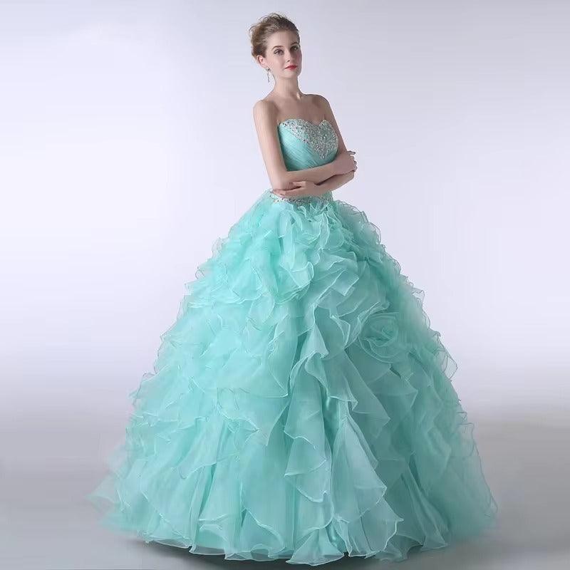 Quince Dress | Sweet 16 Ball Gowns Quinceanera Dresses 2021 Sweetheart Floor-Length Vestido Debutante Special Ocasion Dresses