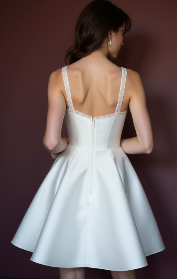 Boho Short Wedding Dress and Mini Dress with Fringe Details for a Unique Look