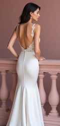 Sexy Mermaid Wedding Dress with a Flattering Fit for a Stunning Shape