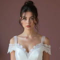 Short Wedding Dress for Second Weddings and Reception Celebrations