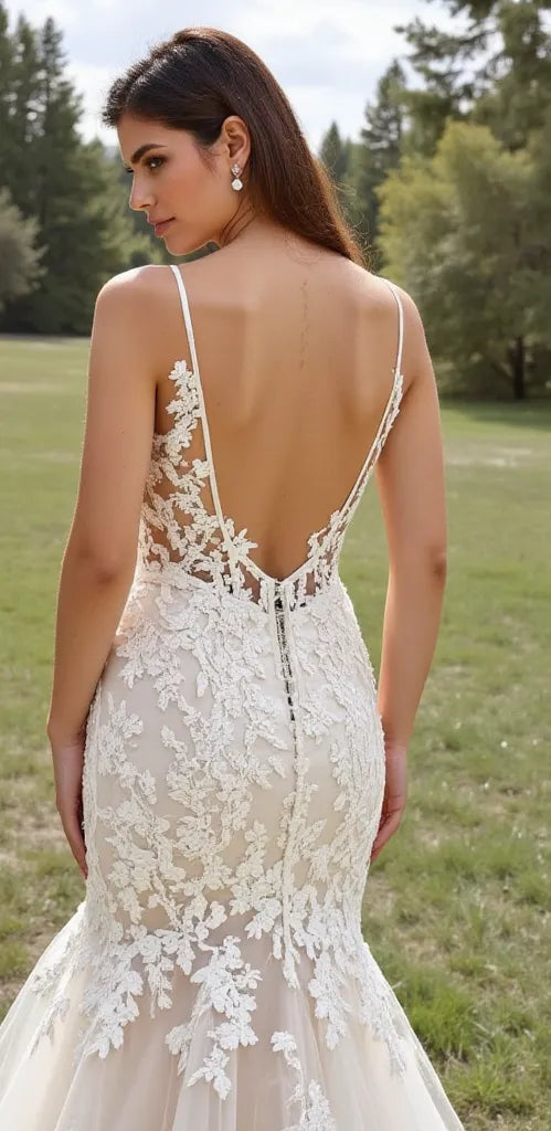 Sexy Mermaid Wedding Dress for a Modern Bride’s Dream Wedding Look