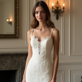 Mermaid Wedding Dress with a Glamorous Fit for Red-Carpet-Inspired Brides