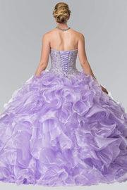 Quince Dress | Sparkly Sequins Lilac Sweetheart Ball Gown Quinceanera Dresses 15 Party Beaded Organza Special Occasion Princess Birthday Gowns