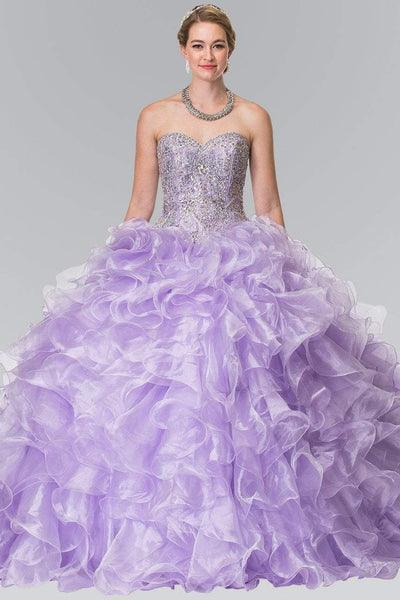 Quince Dress | Sparkly Sequins Lilac Sweetheart Ball Gown Quinceanera Dresses 15 Party Beaded Organza Special Occasion Princess Birthday Gowns