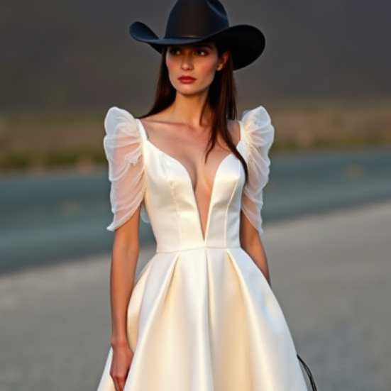 Short Mini Wedding Dress for Modern Brides Wanting a Chic Look