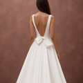 A-Line Wedding Dress with a Sparkling Sequin Detail for a Glamorous Look