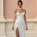 Lightweight A-Line Bridal Gown for a Comfortable and Stylish Look