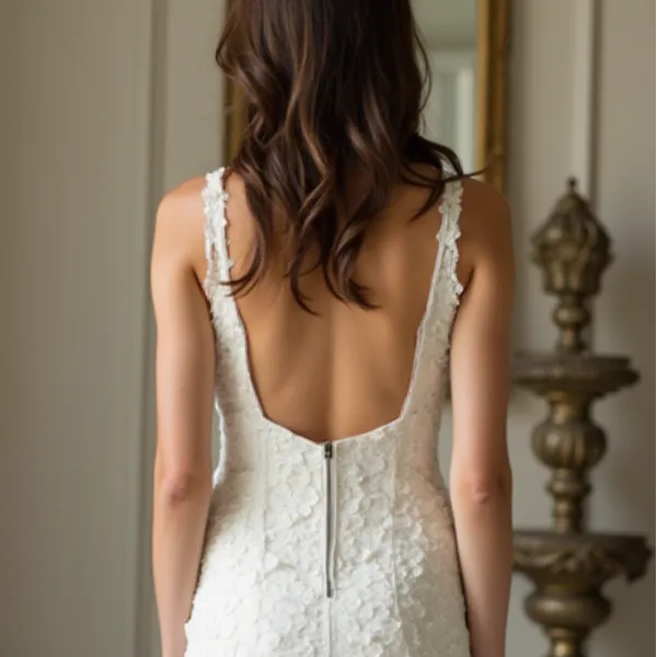 Short Wedding Dress for Elopement, Beach, and Destination Weddings