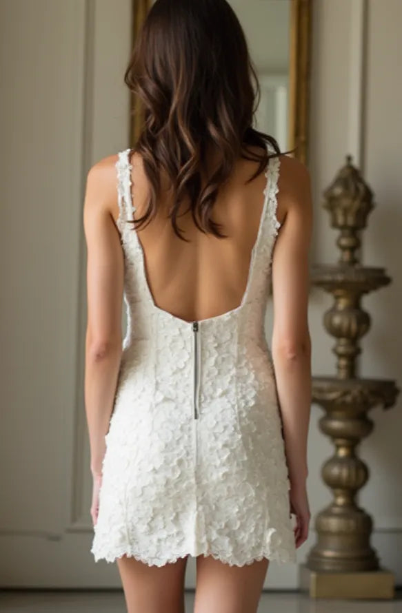 Short Wedding Dress for Elopement, Beach, and Destination Weddings
